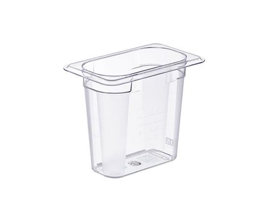 Cubeta Basic policarbonato GN 1/9 h.150 mm. 1,2 litros